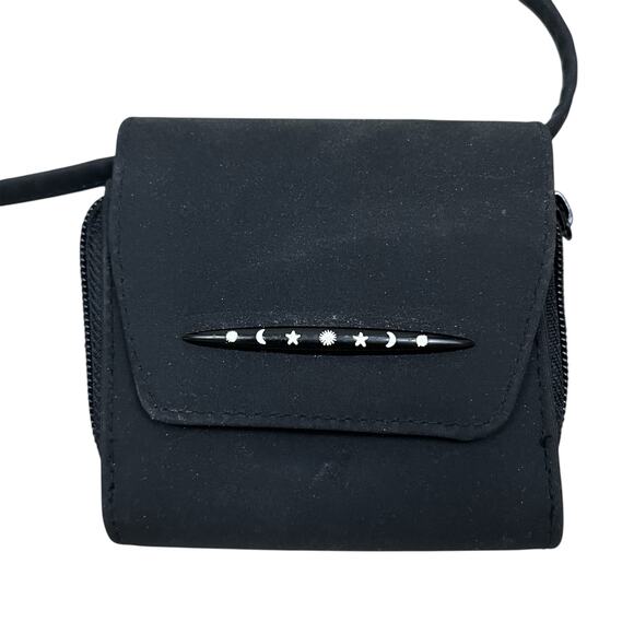 NEW Black Mini Wallet Convertible Crossbody Bag Purse - Picture 1 of 6